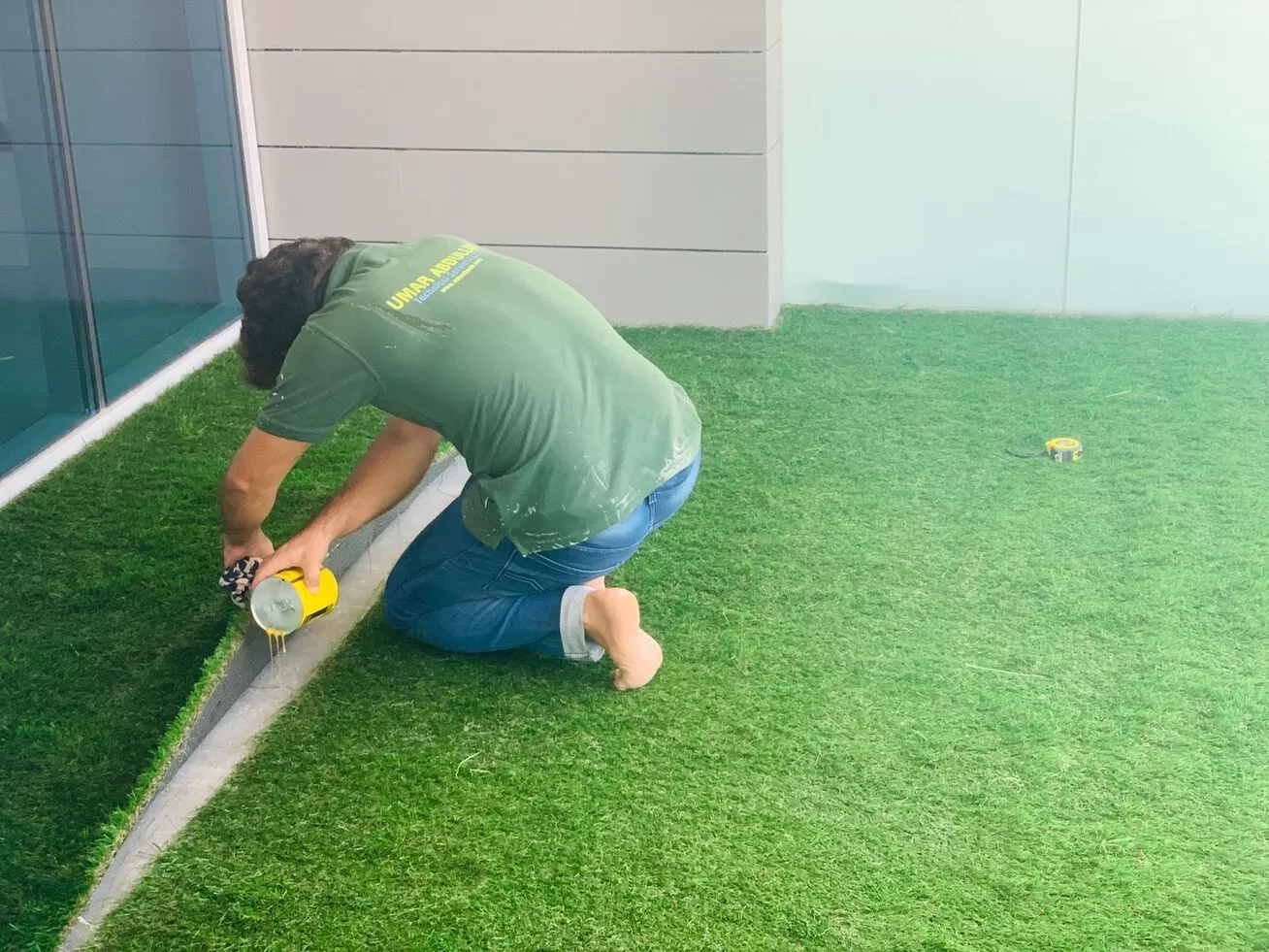 Grass Installation Abu Dhabi